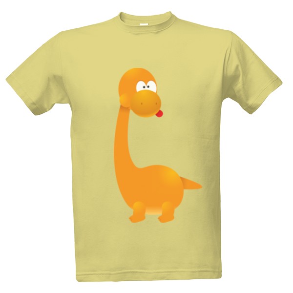 Tričko s potiskem Brontosaurus